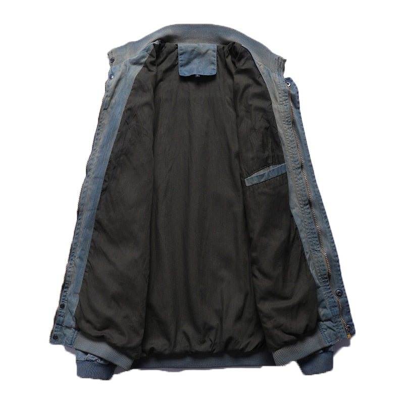 Military Denim Jacket
