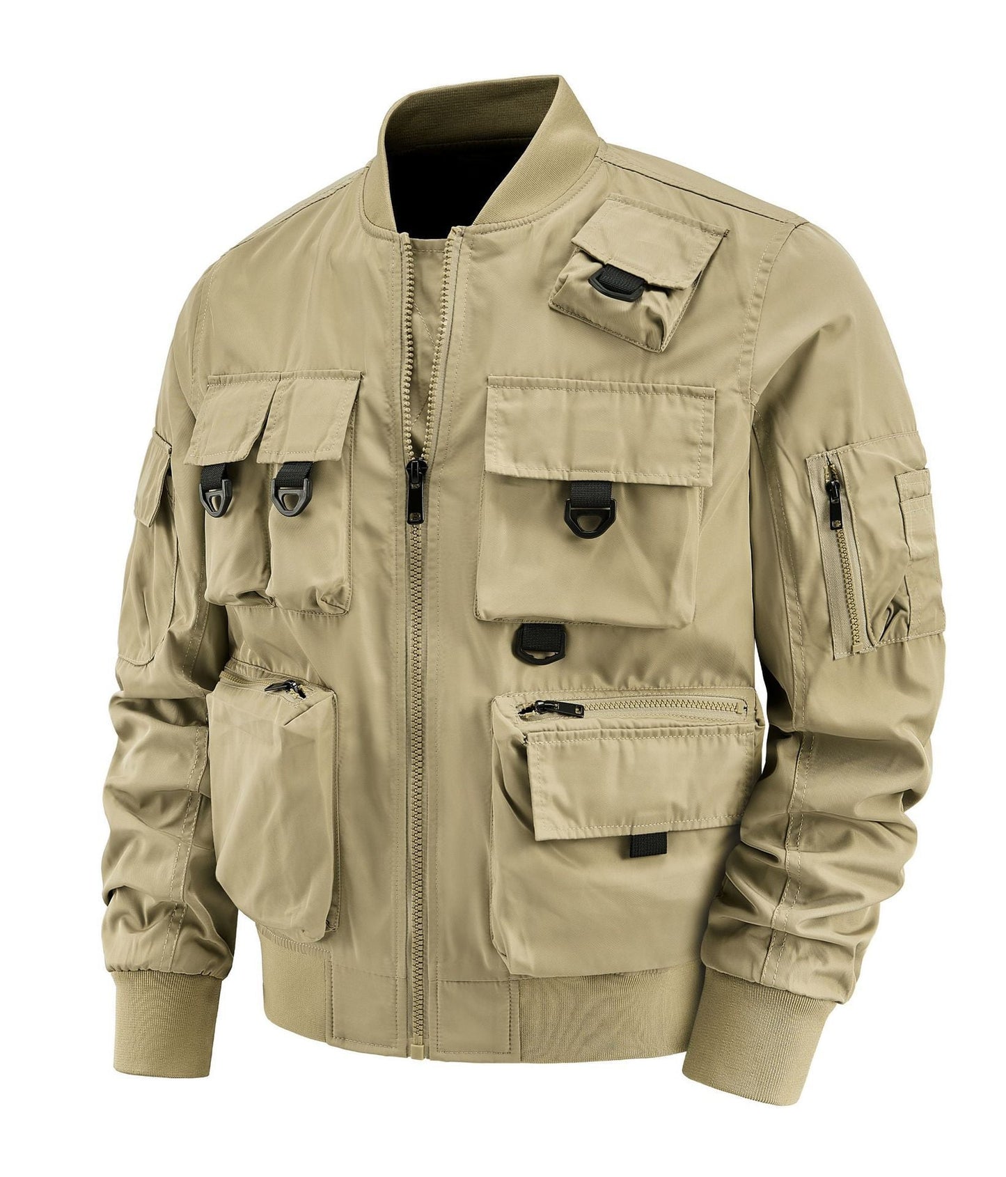Men's Outdoor Leisure Multi-pocket Flight Jacket