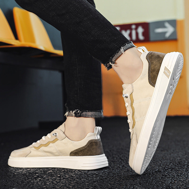 Ice silk breathable casual canvas shoes