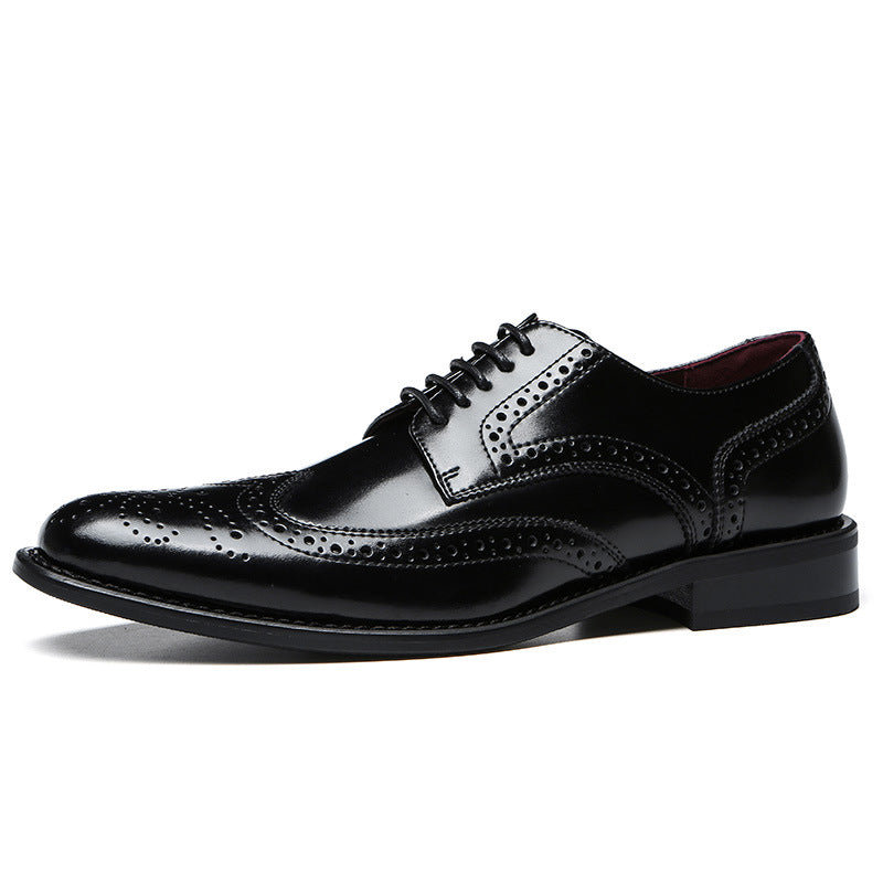 New business men's casual leather shoes