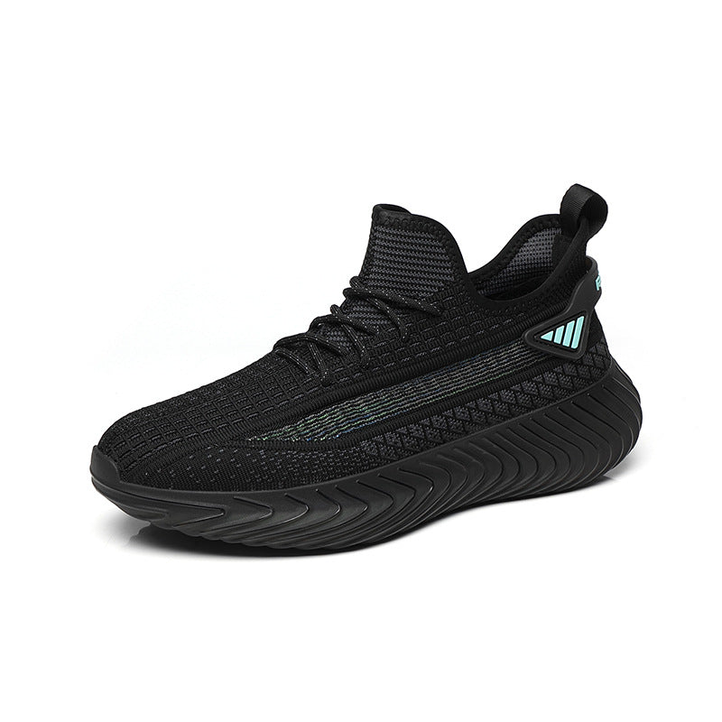 Men's Woven Breathable Casual Coconut Sports Shoes