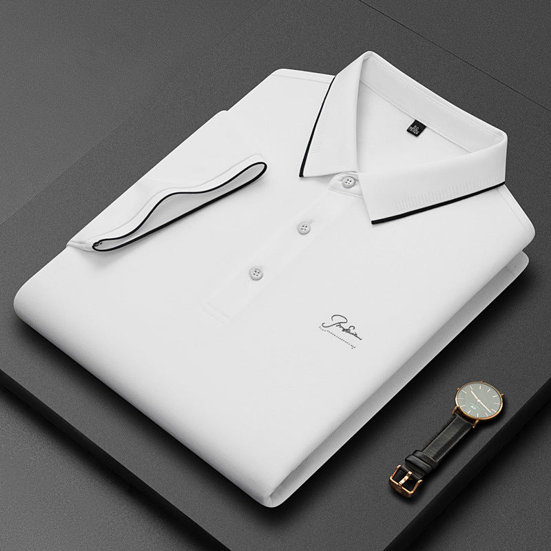 Men's Cotton Summer Short Sleeve POLO Shirt