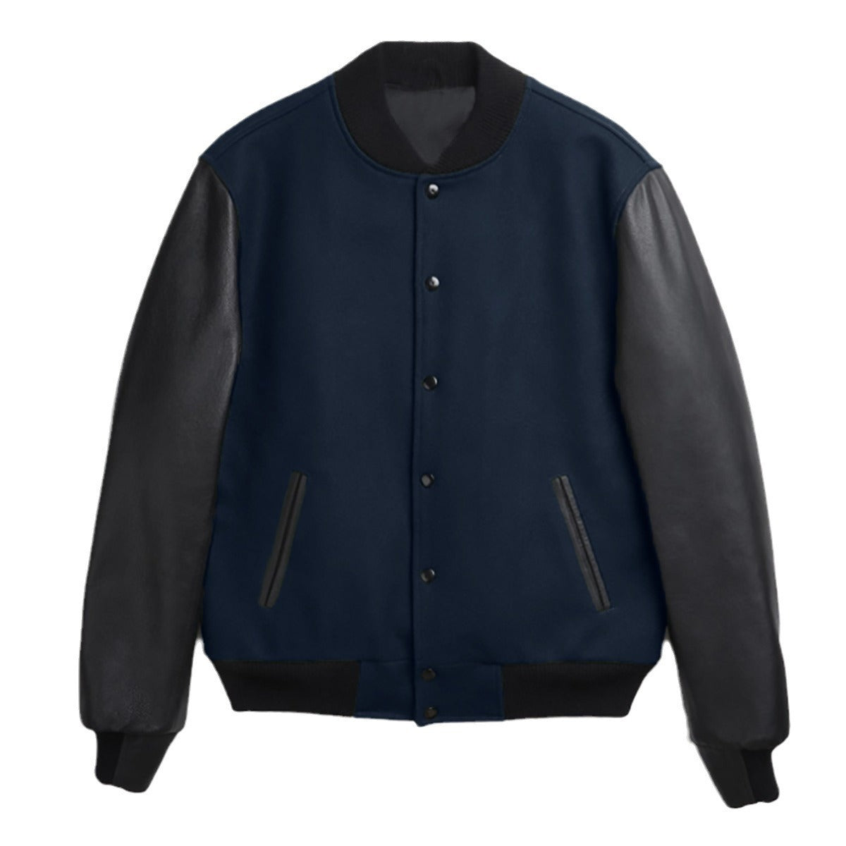 New style patchwork flying jacket single breasted leather jacket
