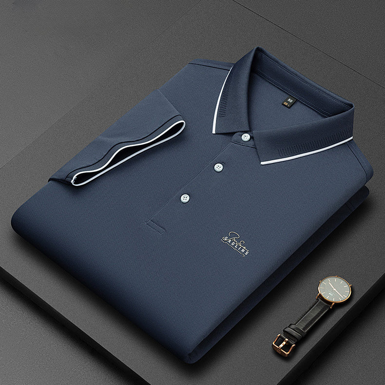Men's Cotton Summer Short Sleeve POLO Shirt