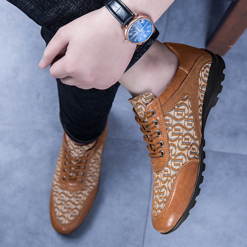 Men's Leather Outdoor Business Casual Shoes