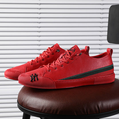 Men's Fashionable All-match Casual Leather Shoes