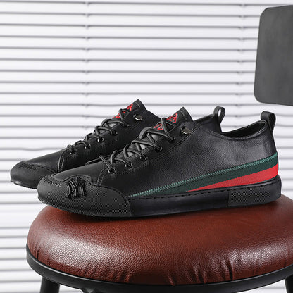 Men's Fashionable All-match Casual Leather Shoes