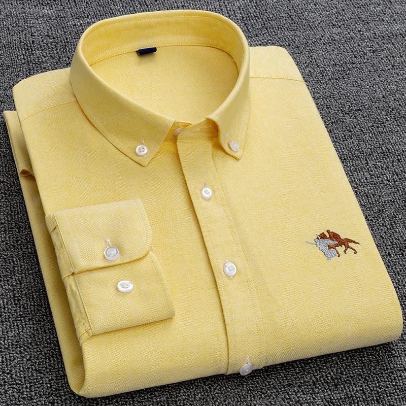 100% Cotton High Quality Embroidery Shirt