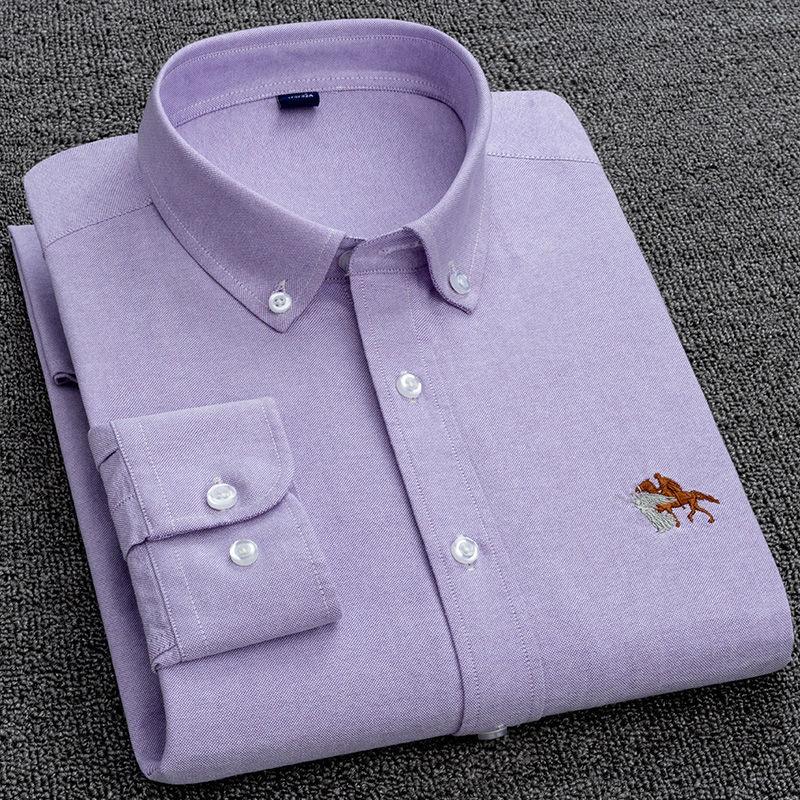 100% Cotton High Quality Embroidery Shirt