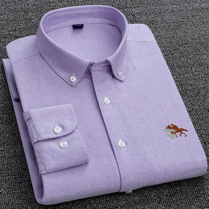 100% Cotton High Quality Embroidery Shirt
