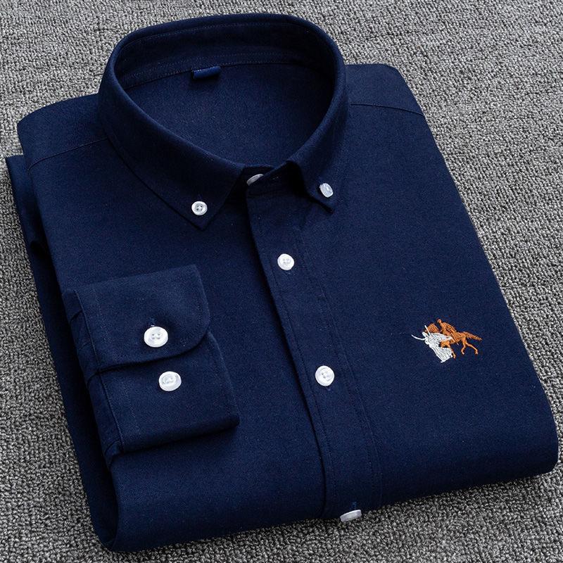 100% Cotton High Quality Embroidery Shirt