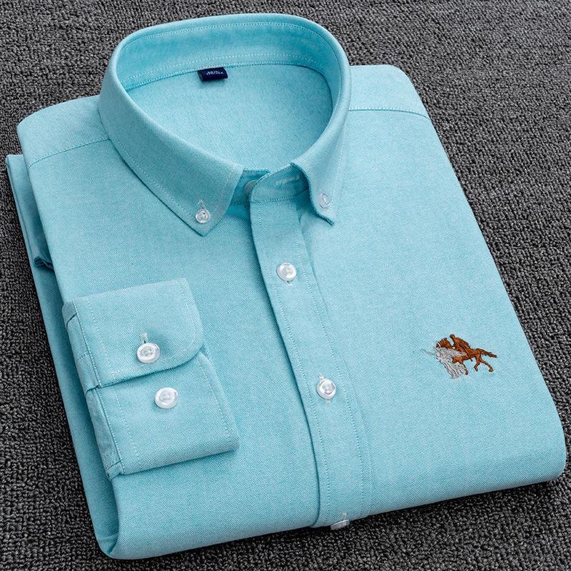100% Cotton High Quality Embroidery Shirt