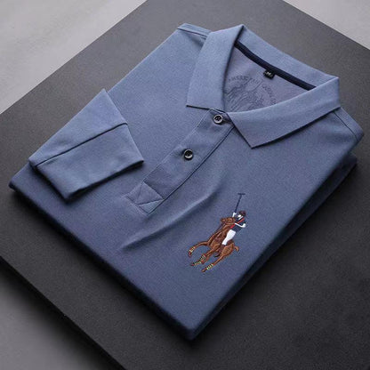 96% Cotton Business Embroidered Polo Shirt