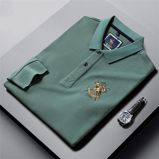 100% Cotton Embroidered Polo Shirt