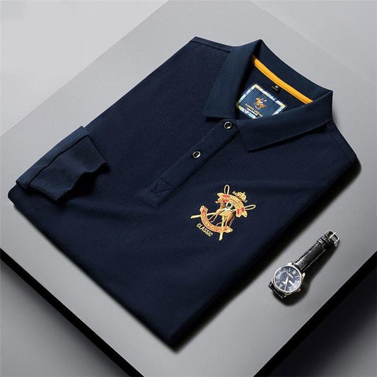 100% Cotton Embroidered Polo Shirt