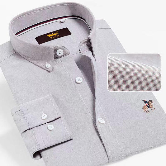 100% Cotton Business Embroidered Shirt