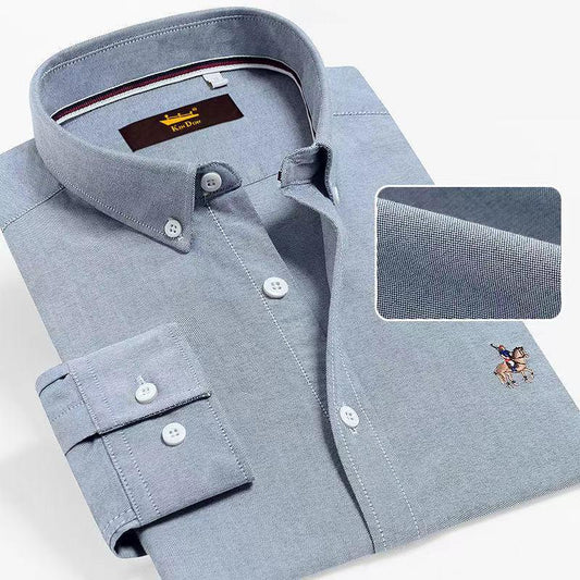 100% Cotton Business Embroidered Shirt