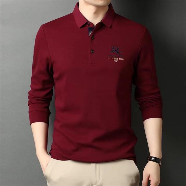 100% Cotton Embroidered Long Sleeve T-shirt