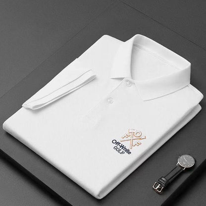 100% Cotton Embroidered Business Polo T-Shirt