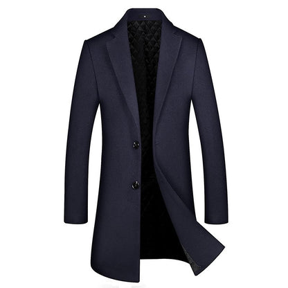 Winter New Men's Woolen Coat