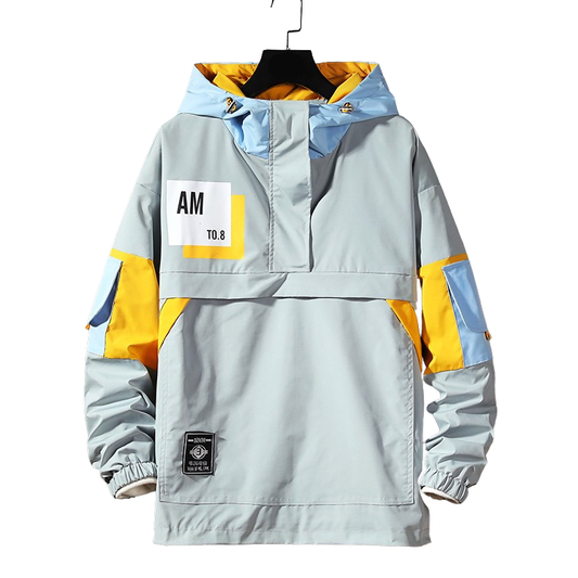 Waterproof Hooded Windbreaker Jacket