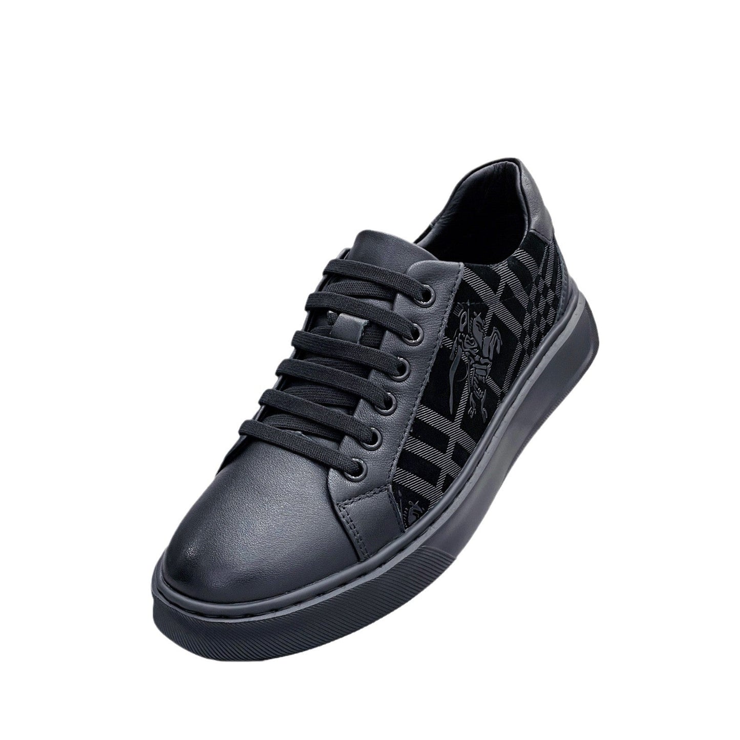 Men's High-end Leather Soft-soled Casual Shoes