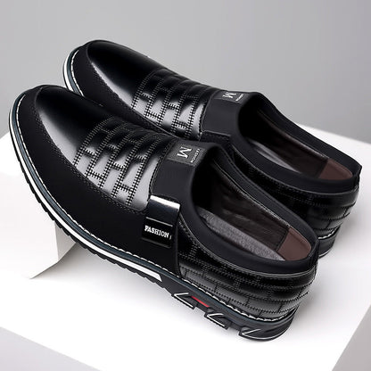 Men's Large Size Soft Sole Comfortable Casual Leather Shoes