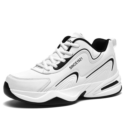Men's Leather Non-slip Large Size Casual Sports Shoes