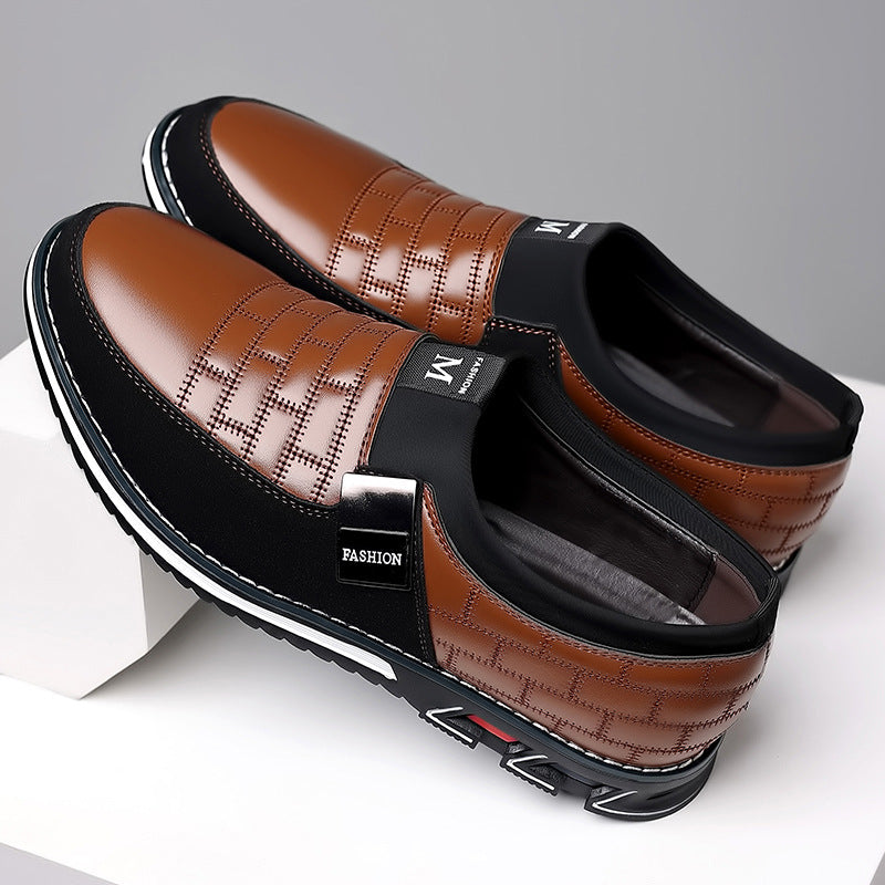 Men's Large Size Soft Sole Comfortable Casual Leather Shoes