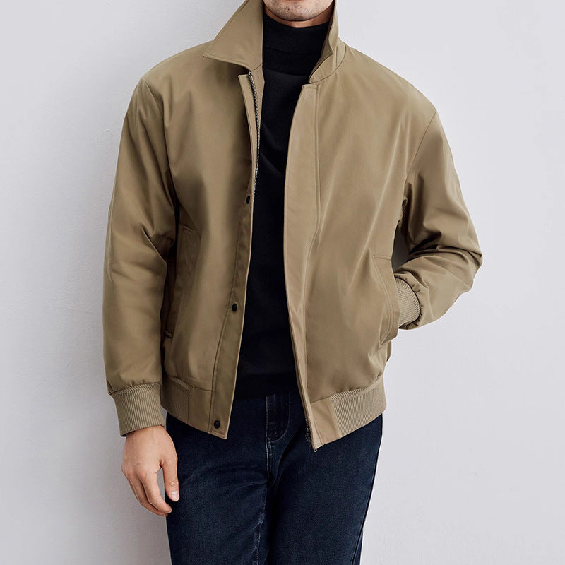 2024 New Men's Lapel High-end Jacket