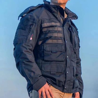 Men's outdoor thickened work jacket
