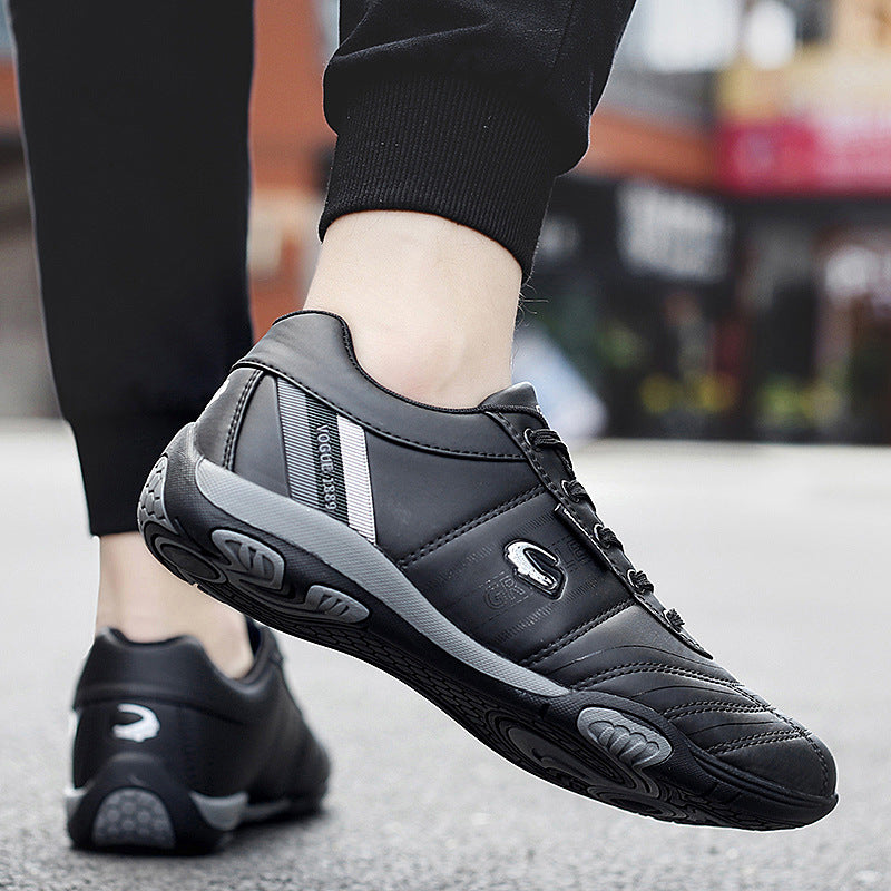 2024 New Breathable Soft Casual Sports Leather Shoes