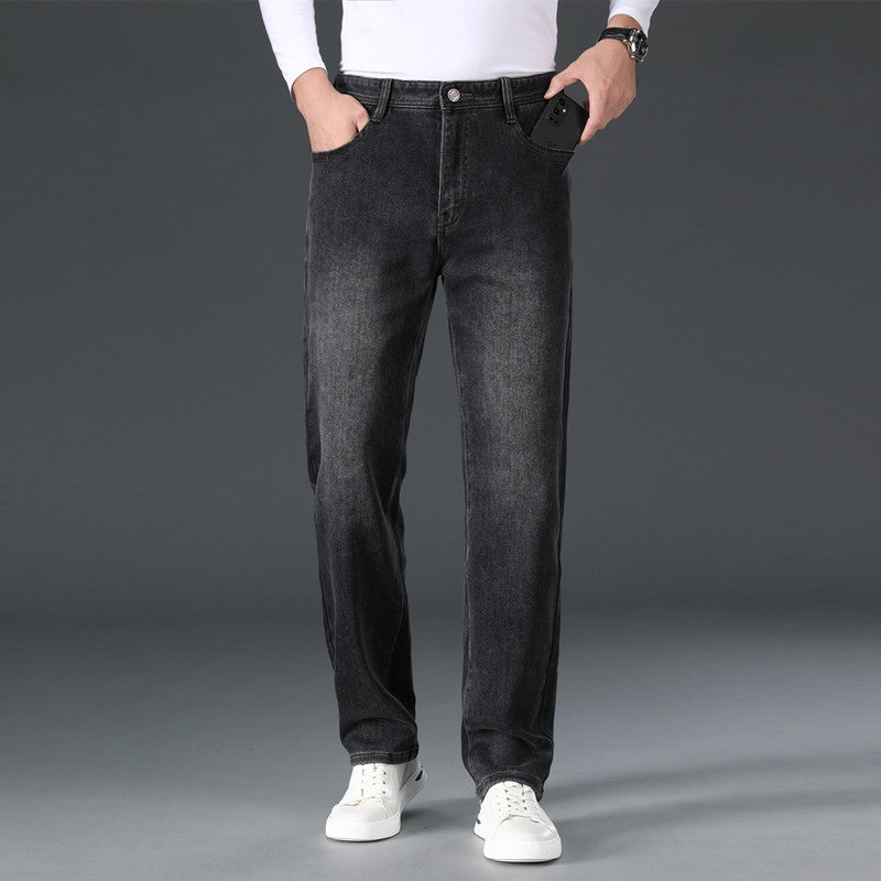 Winter Thick All Match Jeans