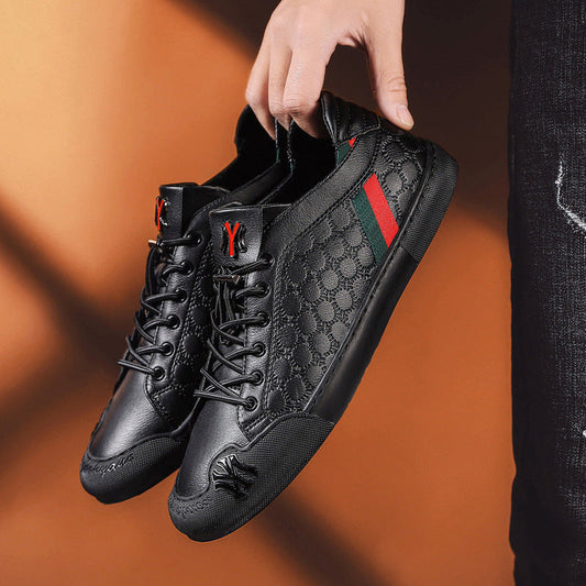 Men's Fashionable All-match Casual Leather Shoes