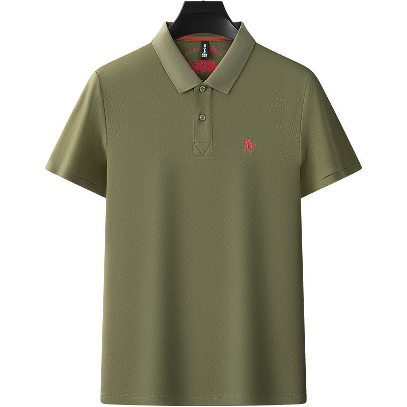 Men's Business Casual Breathable and Comfortable POLO Shirt