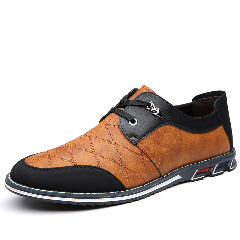 Men's All-match Casual Leather Shoes