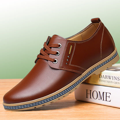 2023 Comfortable casual breathable leather shoes