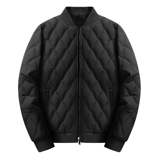 2024 Men's Winter New Style Plush Warm Flight Suit Jacket