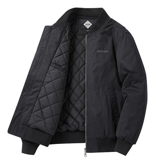 Thick cotton loose large size baseball jacket