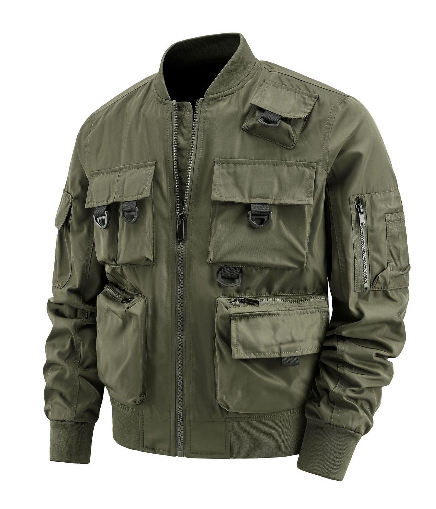 Men's Outdoor Leisure Multi-pocket Flight Jacket