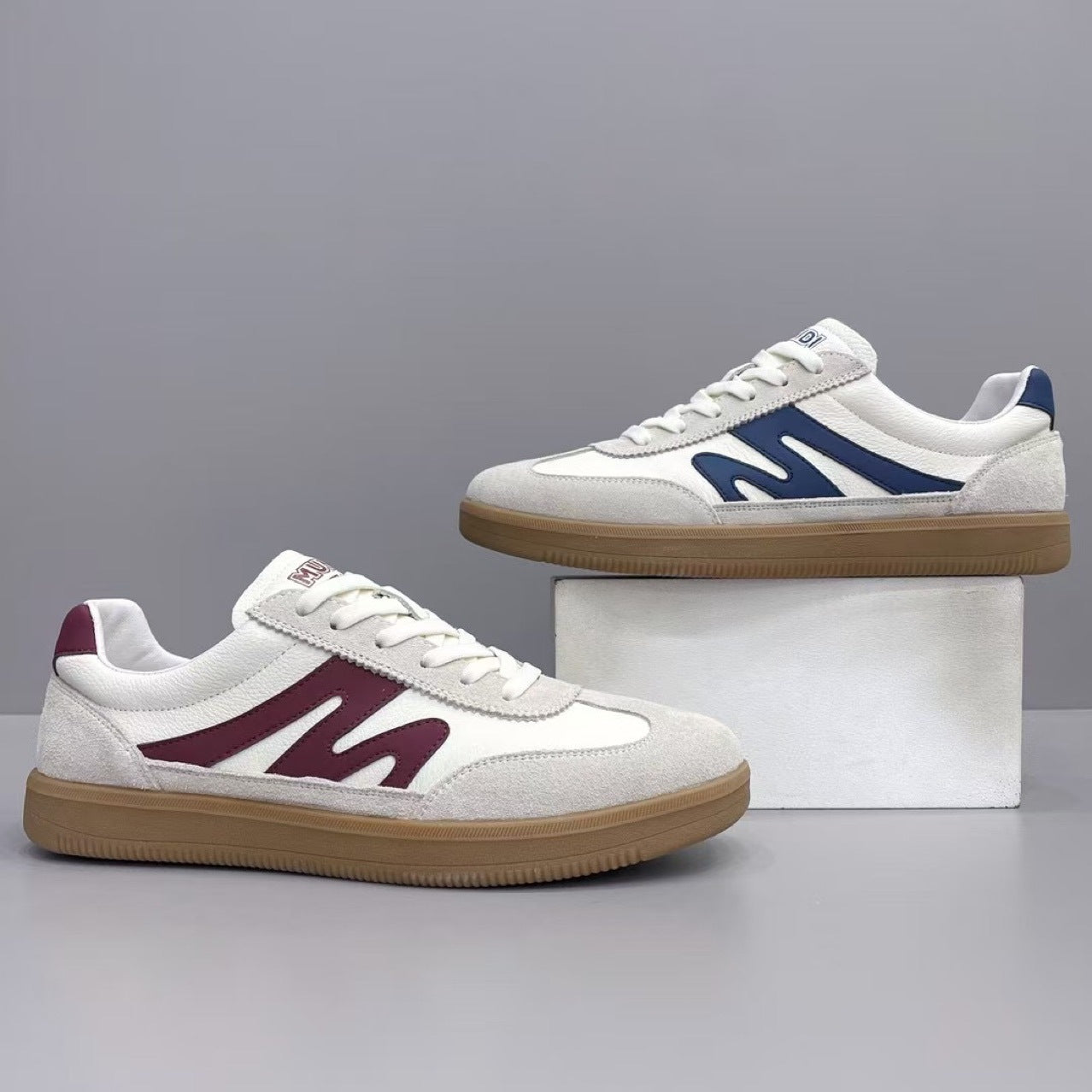 Genuine Leather Fashionable All-match Casual Sports Shoes