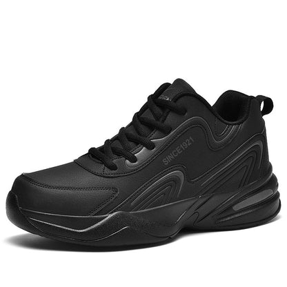 Men's Leather Non-slip Large Size Casual Sports Shoes
