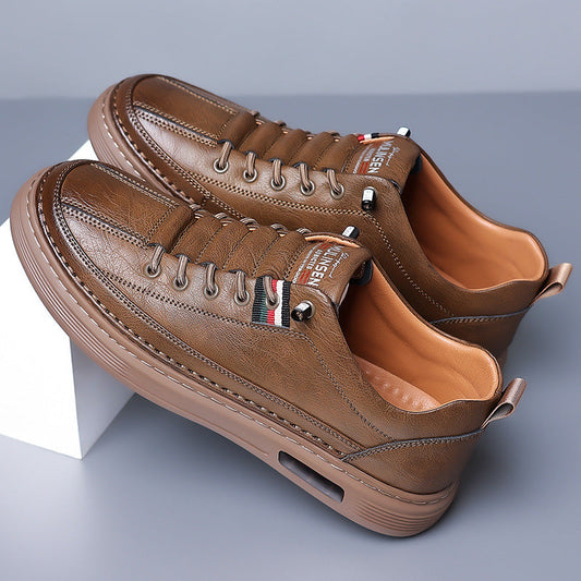 New sports and casual leather shoes