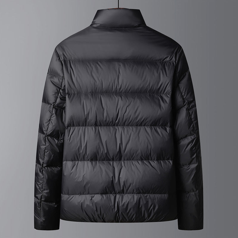 Men's New Winter Fashion Casual All-match Thick Warm Cold-proof Down Jacket