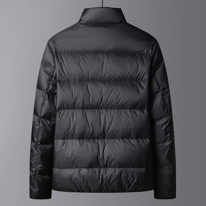 Men's New Winter Fashion Casual All-match Thick Warm Cold-proof Down Jacket