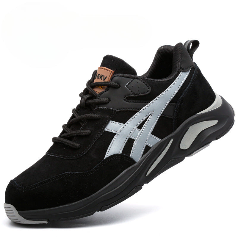 Lightweight, Breathable, Anti-smash and Anti-puncture Work Safety Shoes