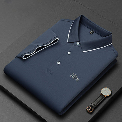 Men's Cotton Summer Short Sleeve POLO Shirt